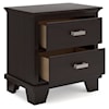 Ashley Furniture Signature Design Covetown 2-Drawer Nightstand