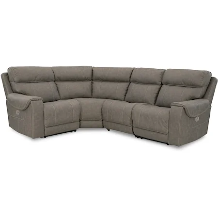 4-Piece Power Reclining Sectional