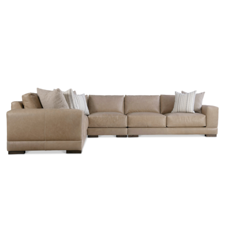 Lars Leather Sectional