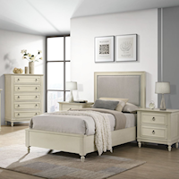 Transitional 3-Piece Bedroom Set