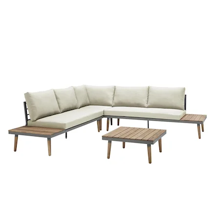 Casual Outdoor Sectional Sofa