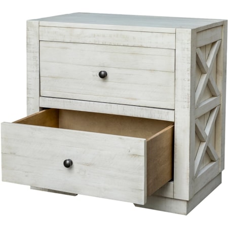 2-Drawer Nightstand