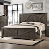 Elements International Maverick King Bed