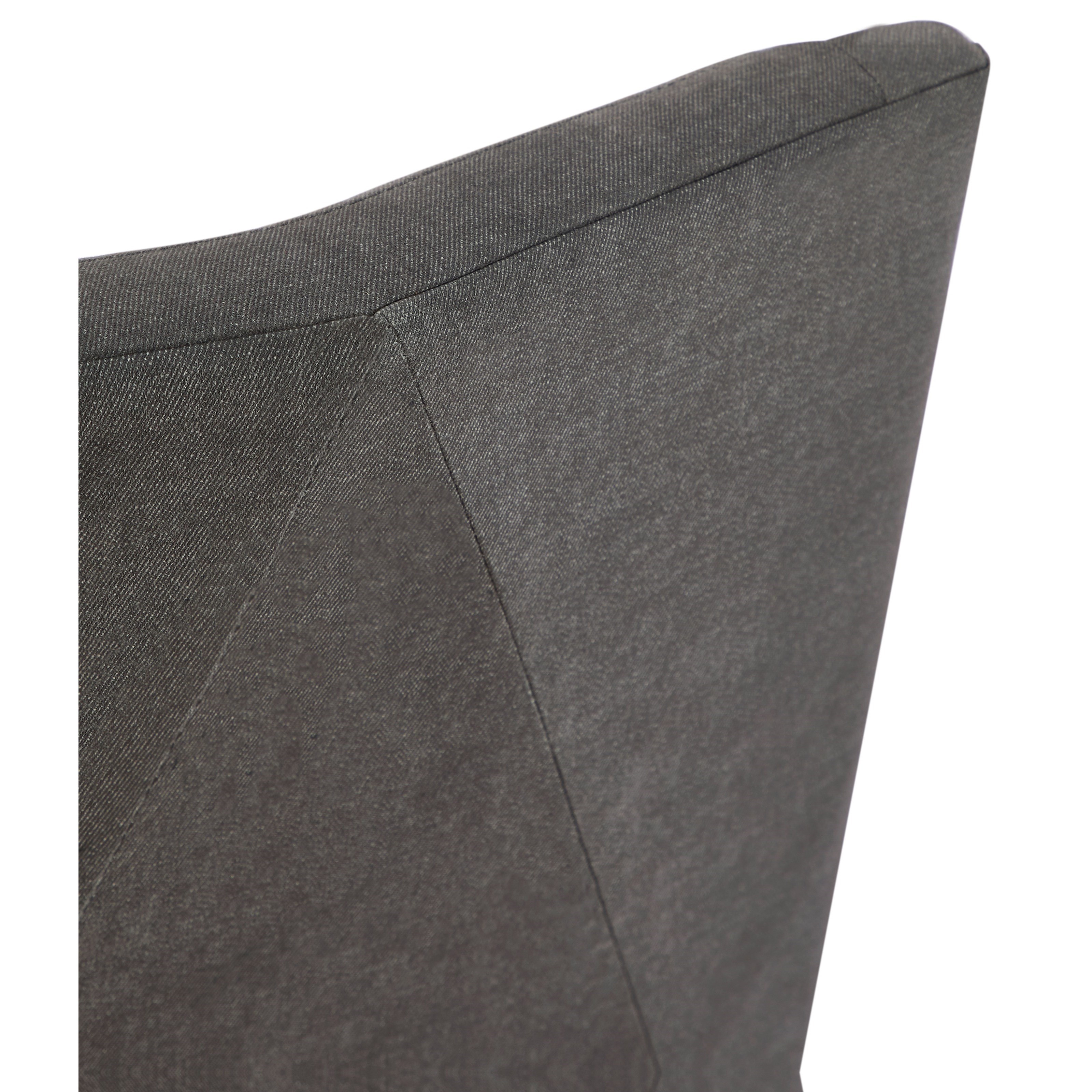 Modus Furniture Crossroads Brodie Chair in Gray Denim