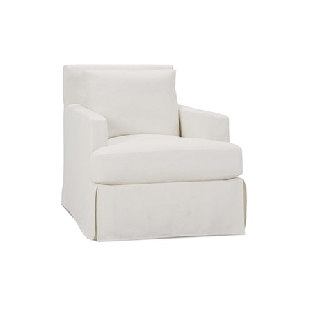 Swivel Glider with Slipcover