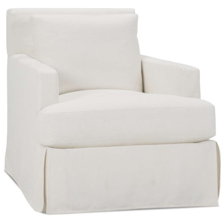 Swivel Glider with Slipcover