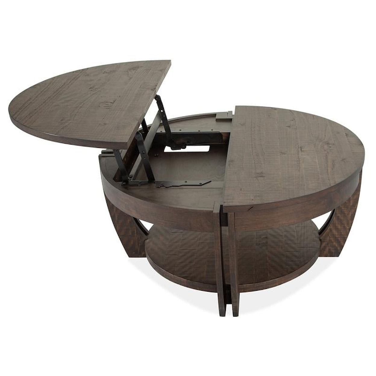 Magnussen Home Lyndale Occasional Tables Lift Top Storage Cocktail Table