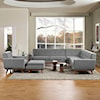 Modway Engage 5 Piece Sectional Sofa