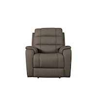 Causal Glider Recliner with Power