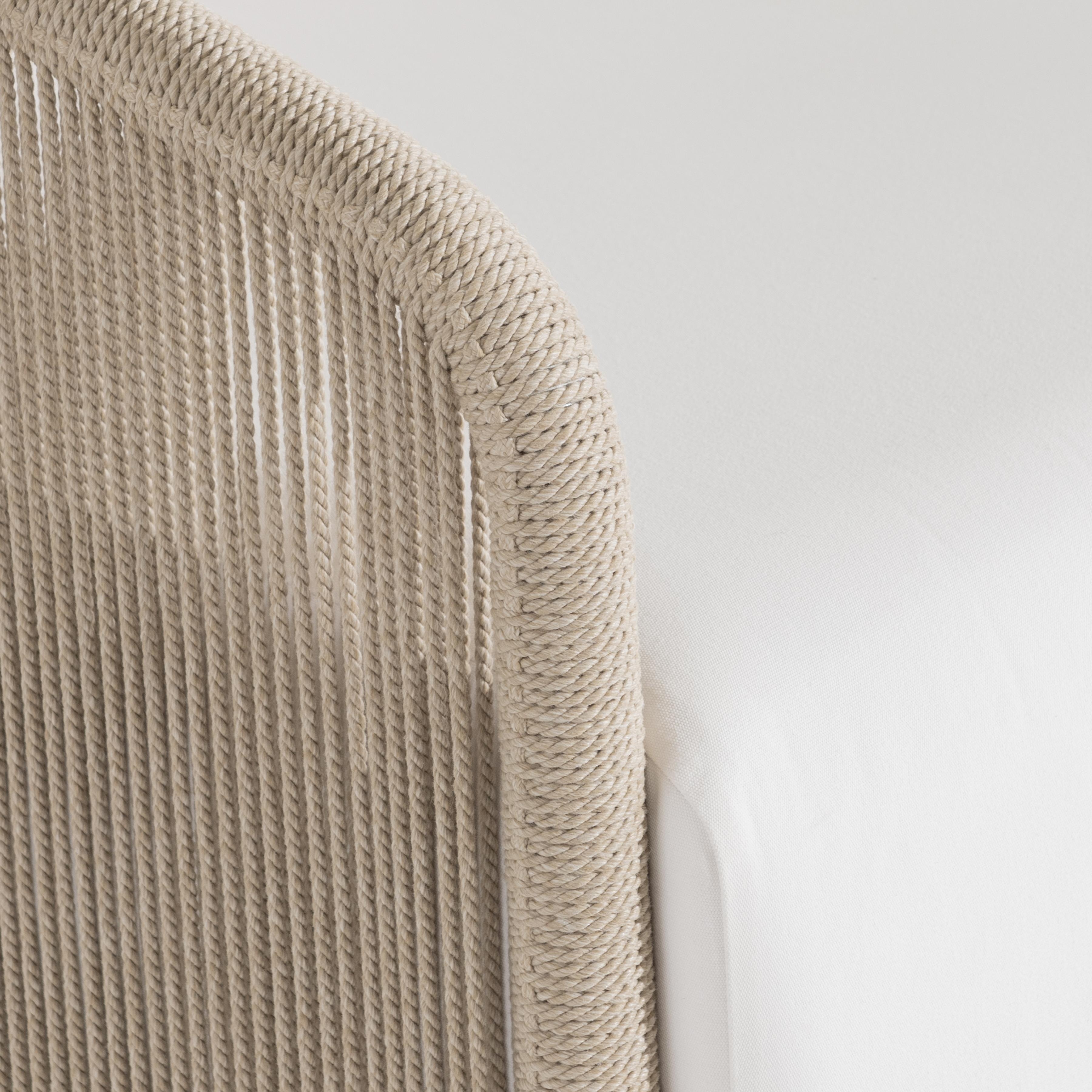 Bernhardt Bernhardt Exteriors Outdoor Rope Swivel Skirted Chair