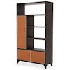 Michael Amini 21 Cosmopolitan 4-Shelf Left Bookcase
