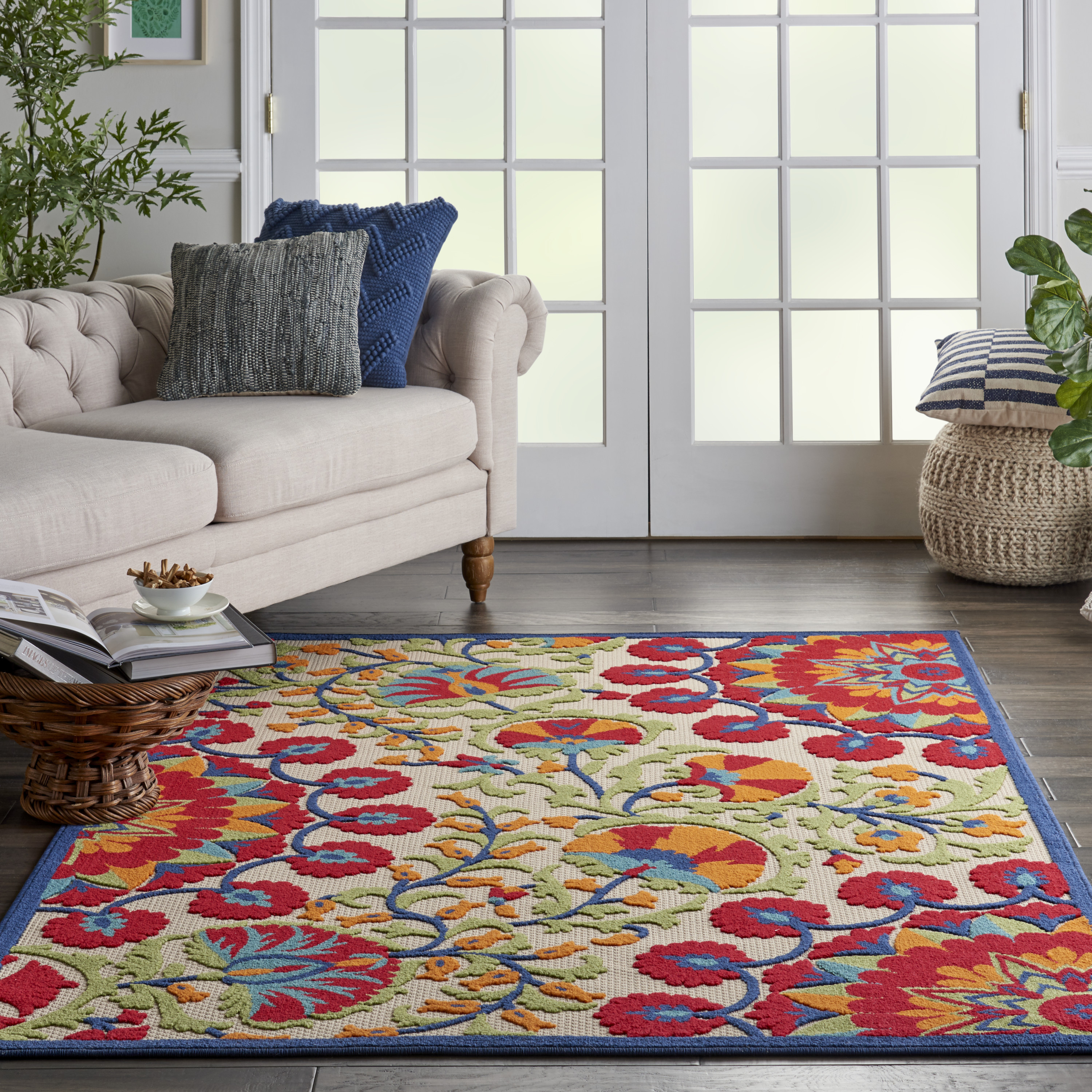 Nourison Aloha 5'3" x 7'5"  Rug