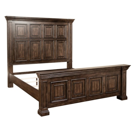 King Panel Bed