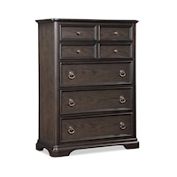 Transitional 5-Drawer Bedroom Chest