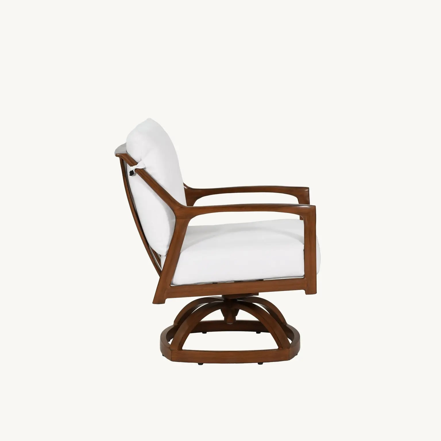 Castelle Berkeley Cushioned Dining Swivel Rocker