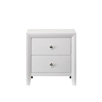 EVELYN WHITE NIGHTSTAND |