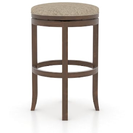 30&quot; Upholstered Swivel Stool