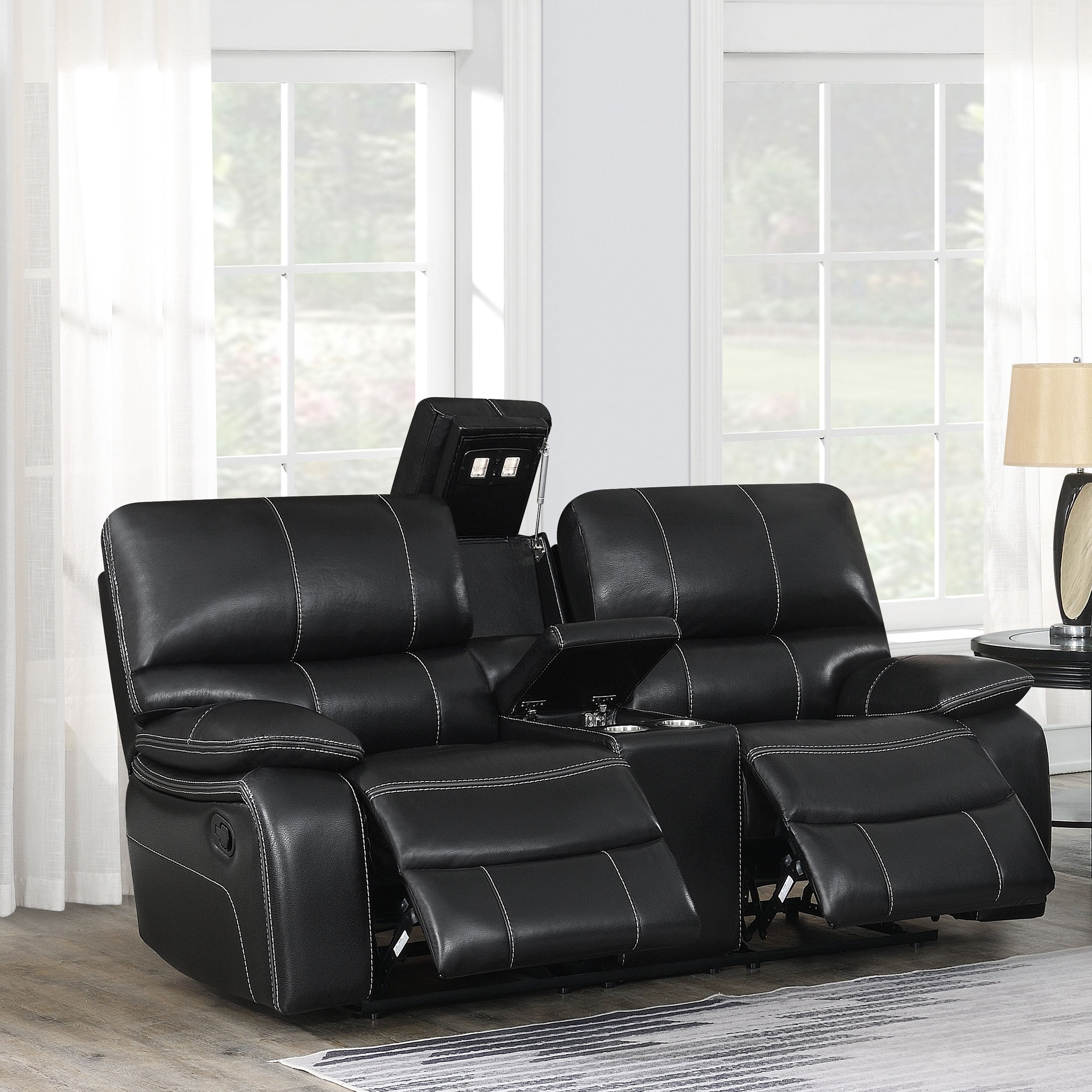 Willemse Motion Loveseat w/ Console