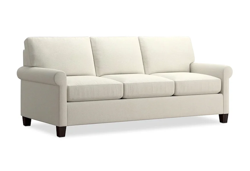 Spencer Sofa by Bassett at Malouf Furniture Co.