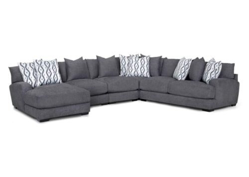 Contemporary 5-Piece Sectional Sofa