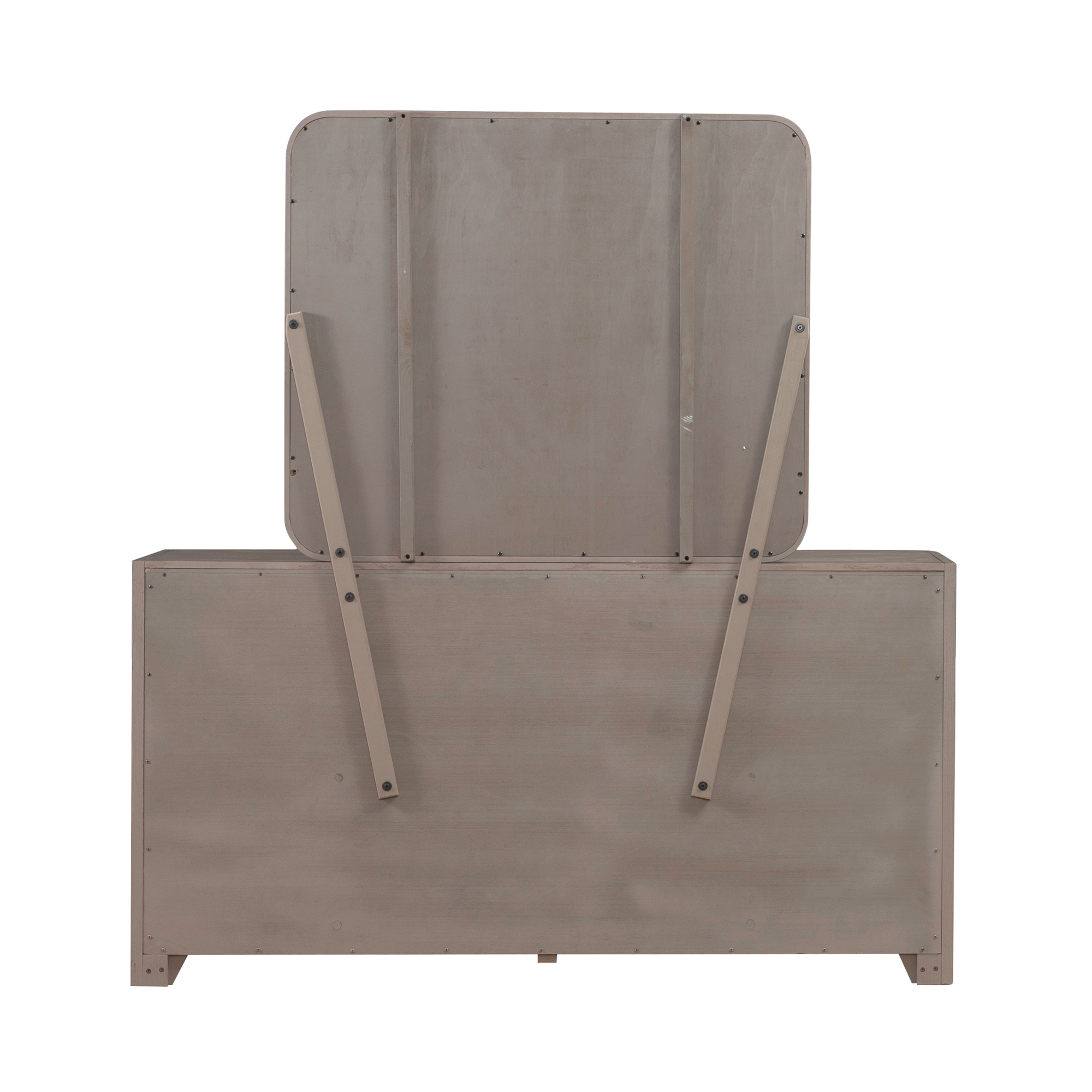 6-Drawer Dresser and Mirror