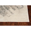 Kas Hue 2'2" x 7'6" Runner Ivory/Grey Luster Rug