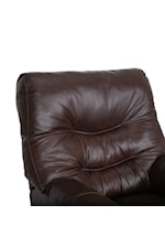 Franklin 4595 Trilogy Casual Manual Swivel Rocker Recliner with Pillow Arms