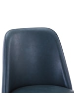 Jofran Maddox Maddox Contemporary Upholstered Dining Chair - Dark Brown