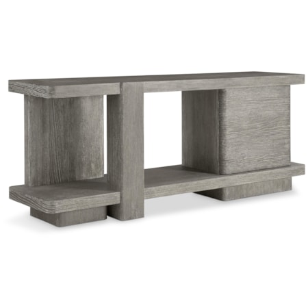80" Entertainment Credenza w/Adj. Shelves