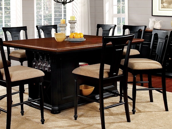 7 Piece Counter Height Dining Set