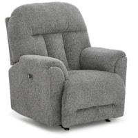 Casual Manual Swivel Glider Recliner