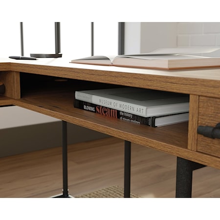 Iron City L-Shaped Desk