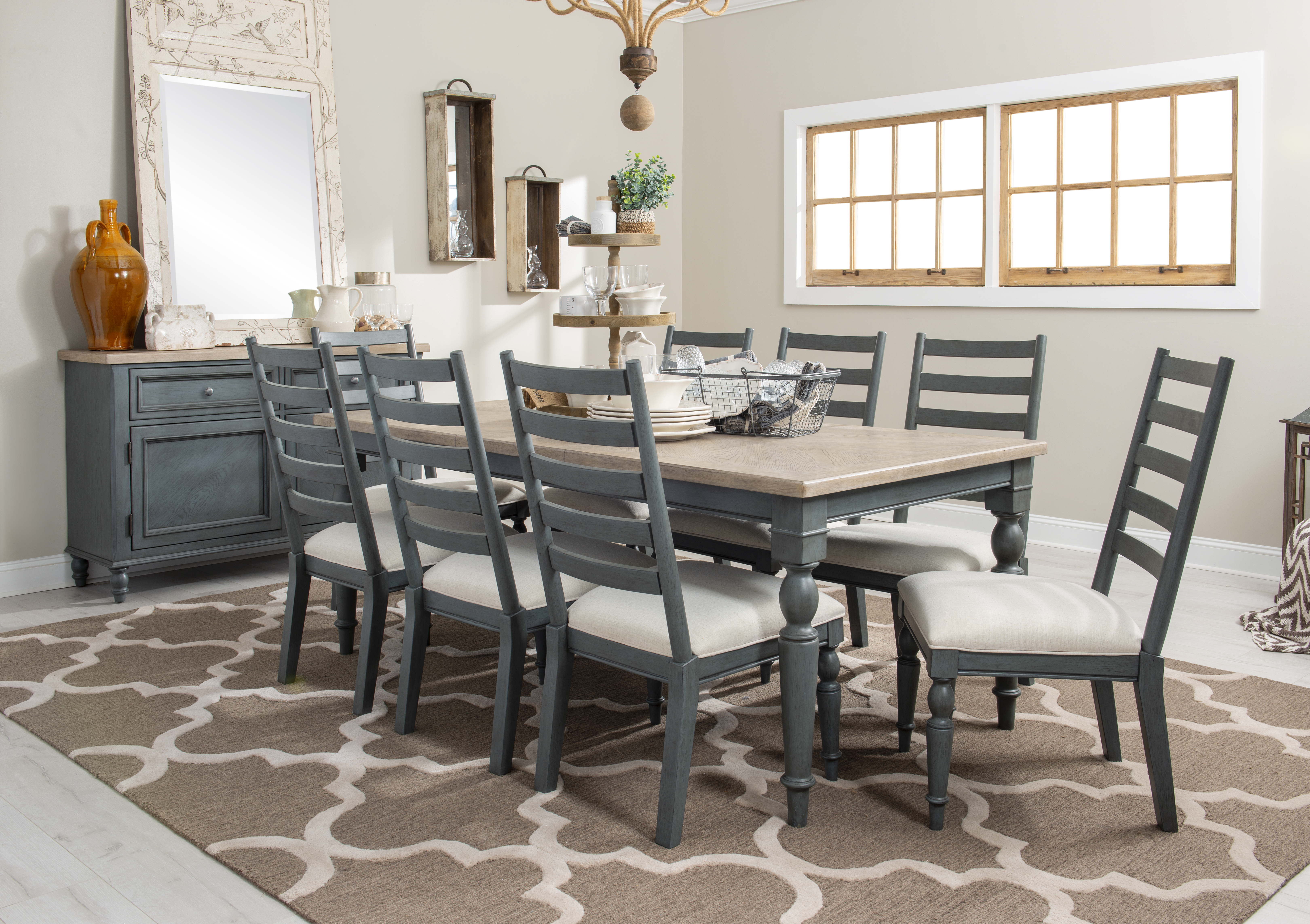 10 piece discount dining table set