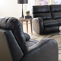 Casual Lay Flat Power Recliner