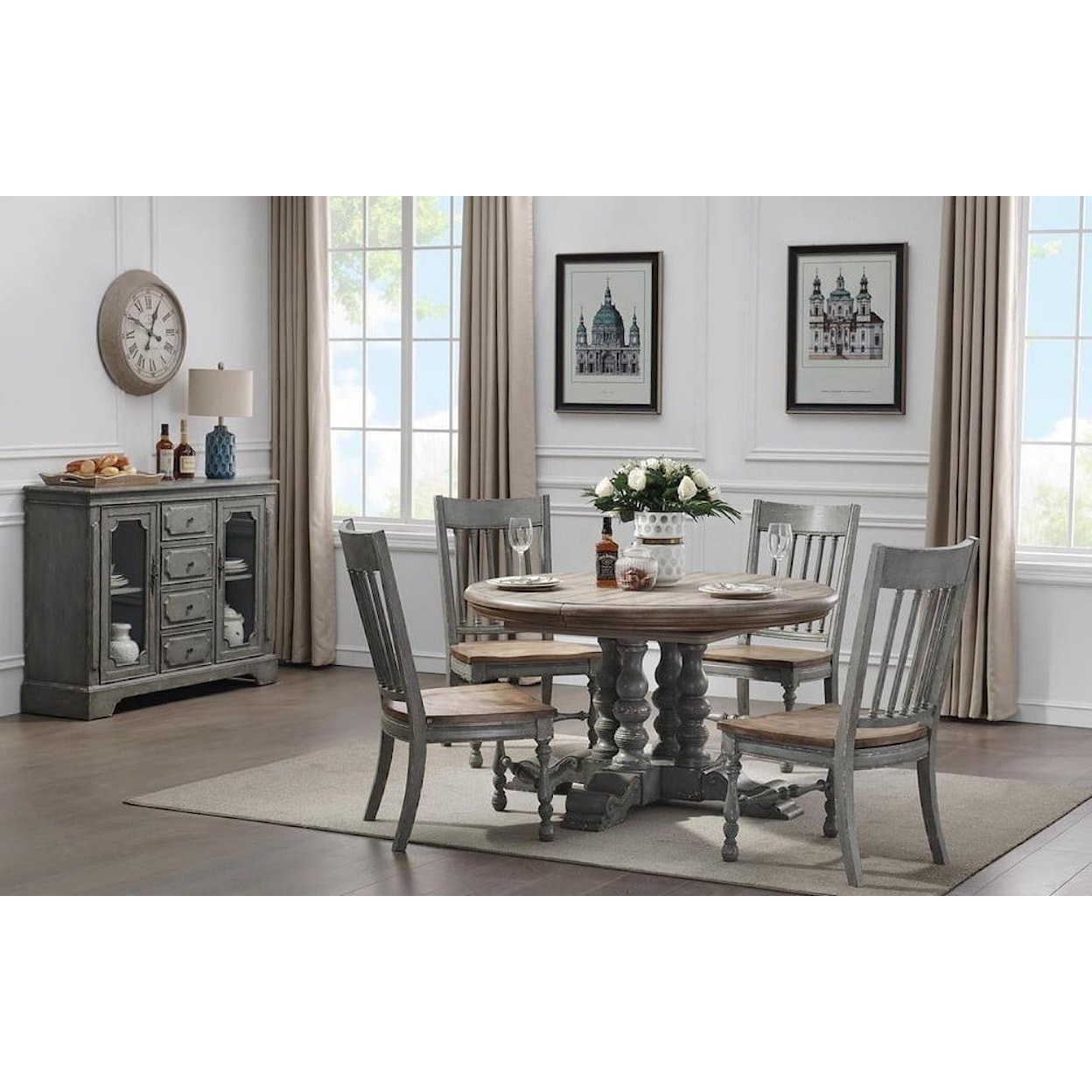 Coast2Coast Home Weston Five-Piece Dining Set