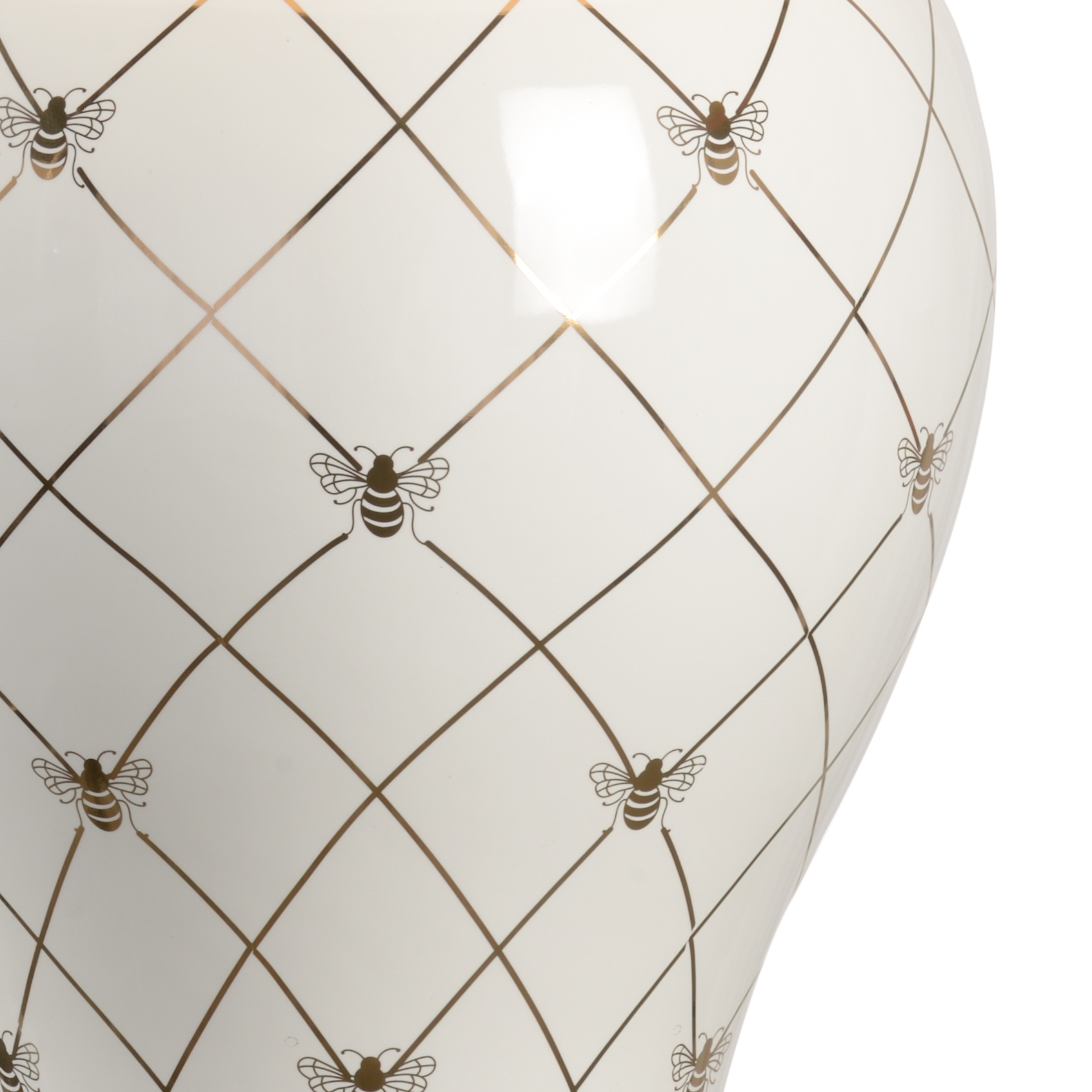 Chelsea House Shayla Copas Ginger Jar Lamp - White