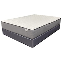 California King Firm Tight Top Mattress and Standard Foundation