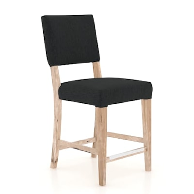 Canadel Loft Upholstered fixed stool