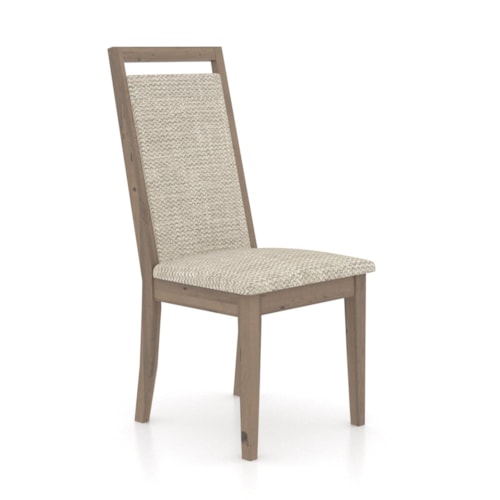 Industrial Customizable Upholstered Side Chair