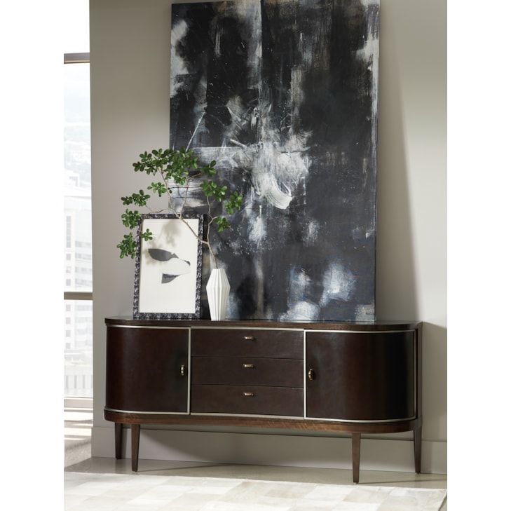 Caracole Modern Streamline Moderne Sideboard