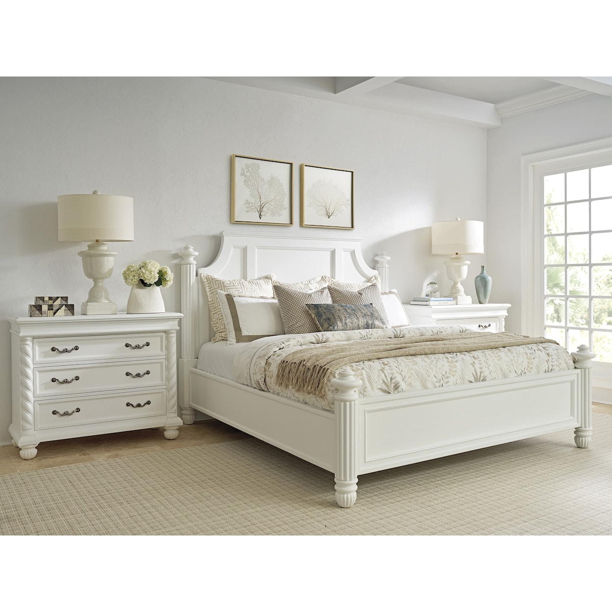 Barclay Butera Villa Blanca Queen Bedroom Set