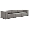 Modway Mingle Vegan Sectional Sofa