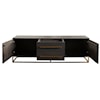 Diamond Sofa Furniture Encore Solid Mango Wood Entertainment Cabinet