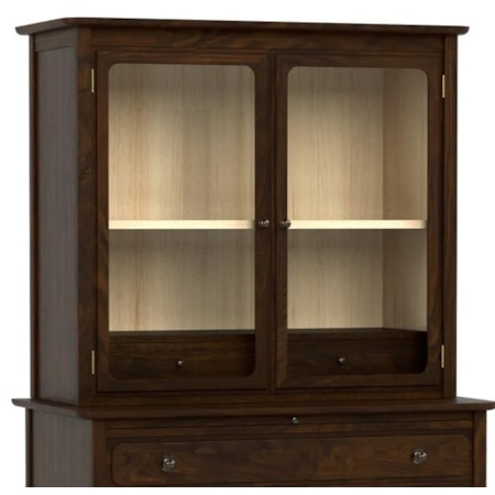 Two-Door Display Hutch