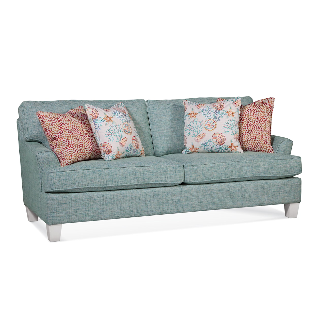 Braxton Culler Oak Estate 2 over 2 Sofa