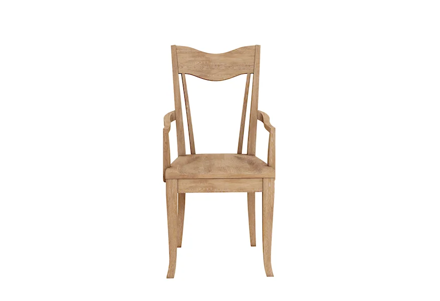 Post Dining Arm Chair by A.R.T. Furniture Inc at Lagniappe Home Store