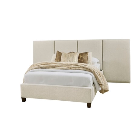 King Upholstered Wall Bed