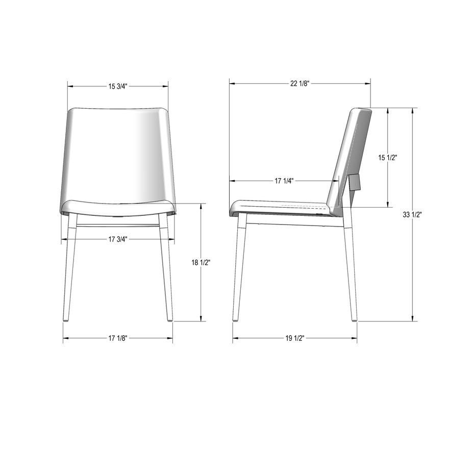 Upholstered Dining Side Chair