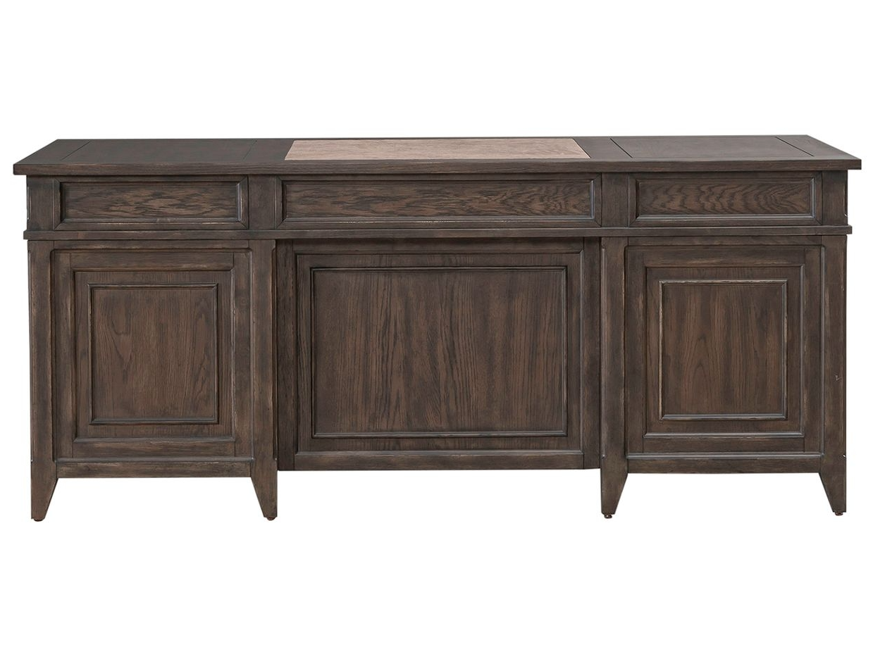 Liberty Furniture Paradise Valley 7-Drawer Executive Desk