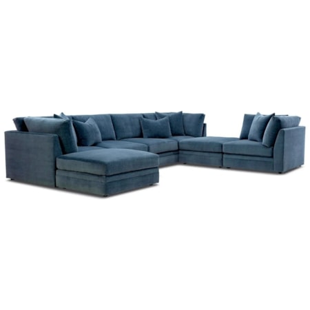 6-Piece Sectional Sofa